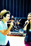 Rehearsing with Max!
