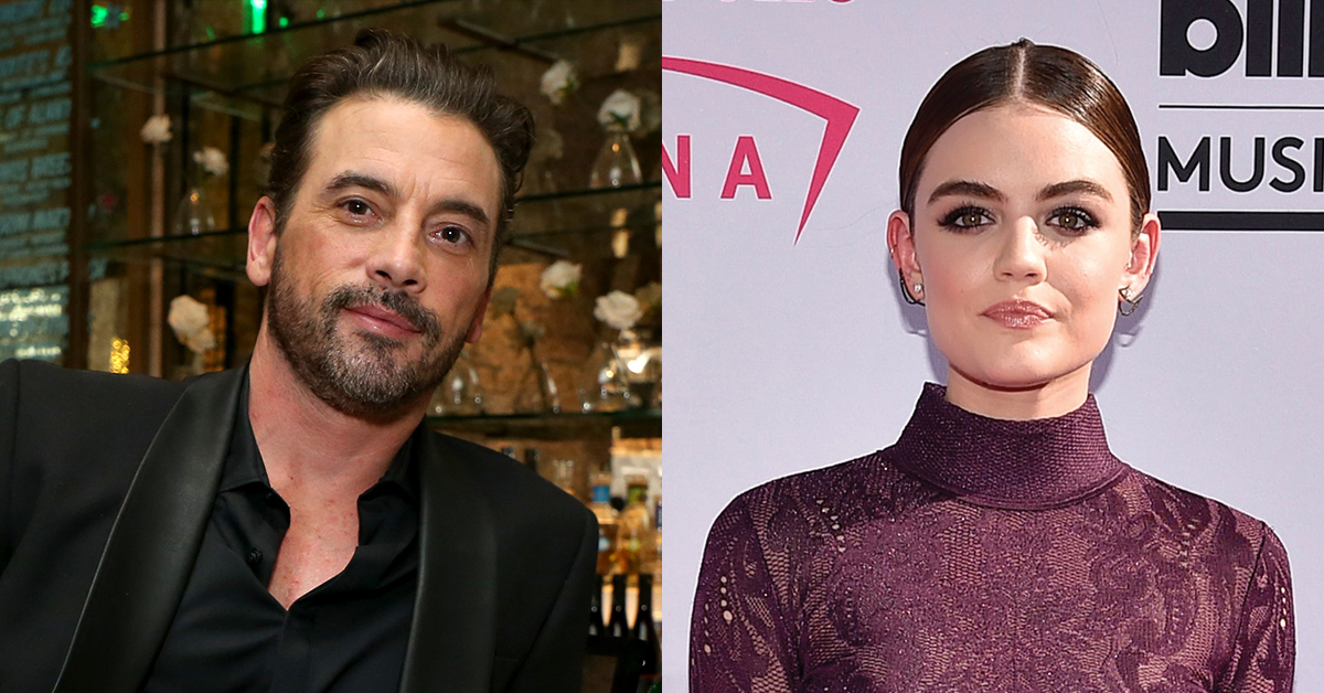Spotted Lucy Hale And Skeet Ulrich Packing On The PDA During Lunch Date POPSTAR!