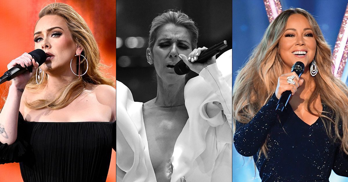 Celine Dion, Mariah Carey, Whitney Houstons Greatest Hits of All